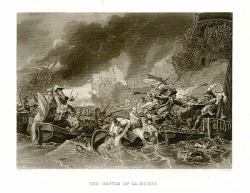 The Battle of La Hogue