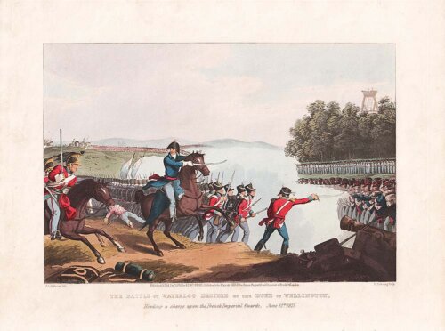 The Battle of Waterloo Decided by the Duke of Wellington.