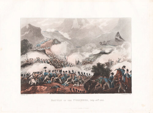 The Battle of the Pyrenees  July 28th 1813 