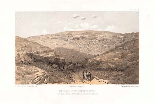 The Valley of the Shadow of Death  Caves in the Woronzoff Road behind the 21 Gun Battery