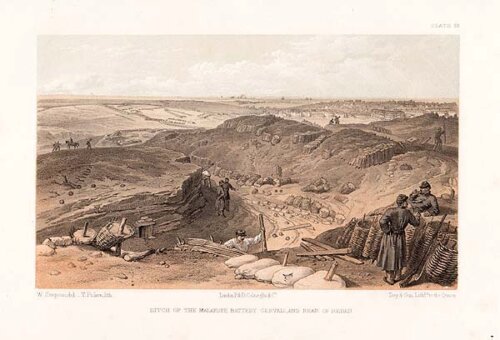 Ditch of the Malakoff Battery Gervais and rear of Redan