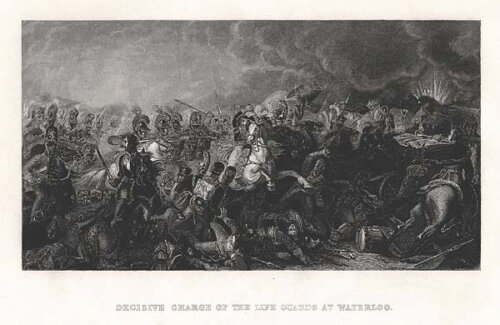 Decisive Charge of the Life Guards at Waterloo