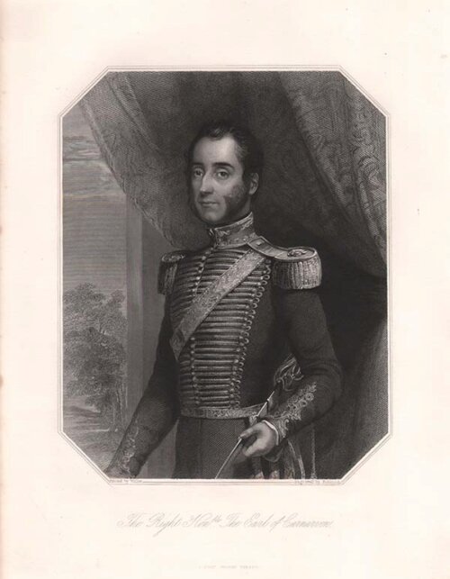 The Right Honble  The Earl of Carnarvon