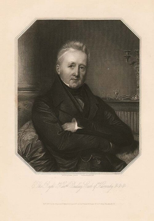 The Right Honble Dudley Earl of Harrowby