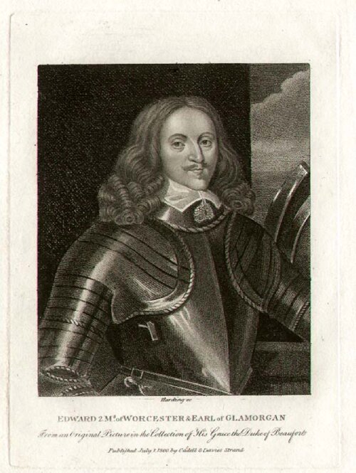 Edward 2 Ms of Worcester & Earl of Glamorgan