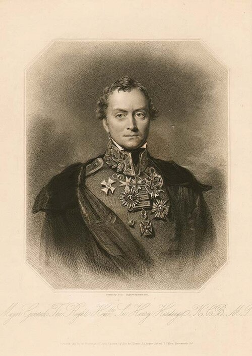 Major General The Right Honble Sir Henry Harding  KCB  MP