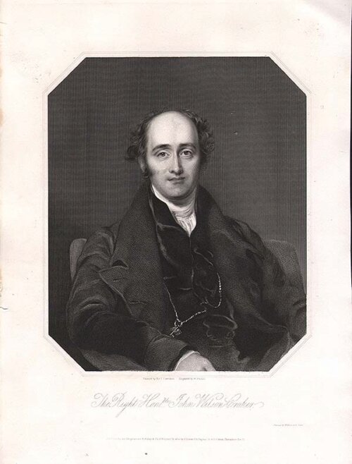 The Right Honble John Wilson Croker