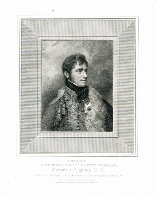 General The Most Honble. Henry William Marquis of Anglesey K.G.