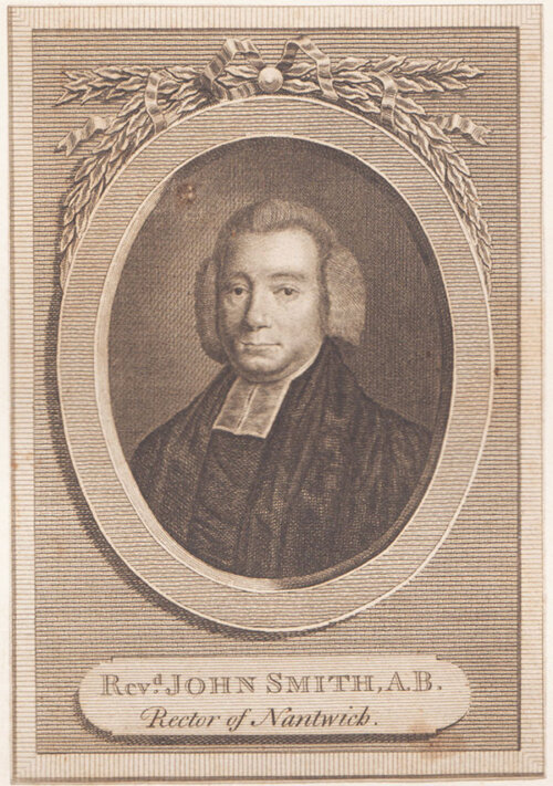 Revd John Smith  AB  Rector of Nantwich