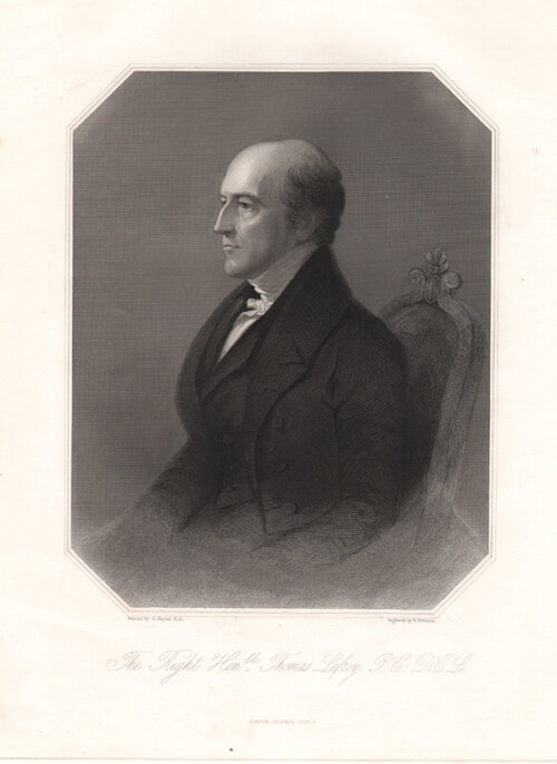 The Right Honble Thomas Lefroy  PC  DCL 