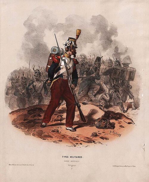 Types Militaires  Garde Impriale  Voltigeurs