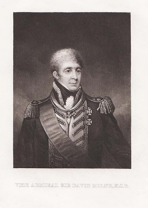 Vice Admiral Sir David Milne  KCB
