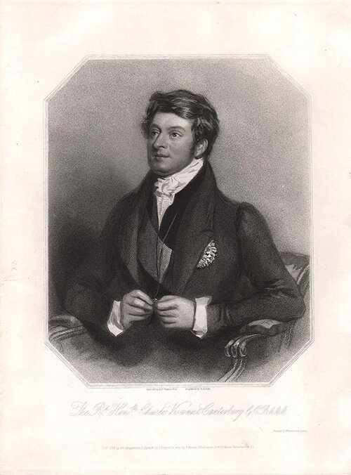 The Right Honble Charles Viscount Canterbury  GCB  &c&c&c