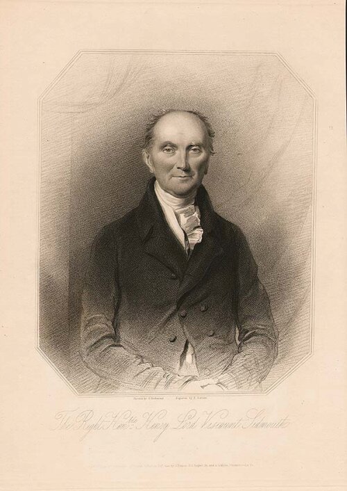 The Right Honble Henry Lord Viscount Sidmouth