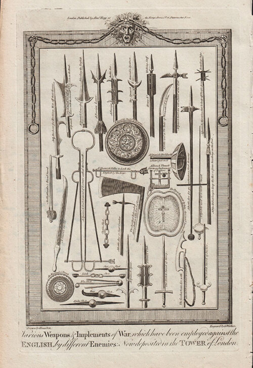 Warious Weapons and Implements of War 