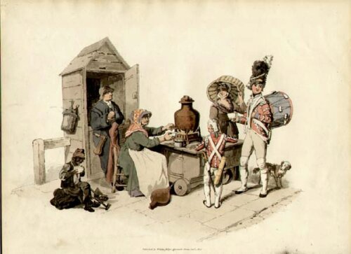 Woman Selling Sallop
