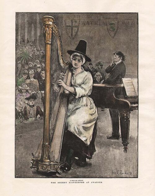 A Popular Soloist  -  The Recent Eisteddfod at Swansea