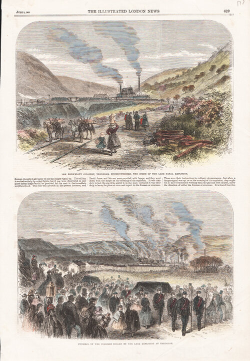 The Bedwellty Colliery Tredegar Monmouthshire 