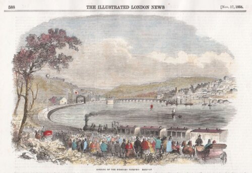 Opening of the Bideford Extension Railway.