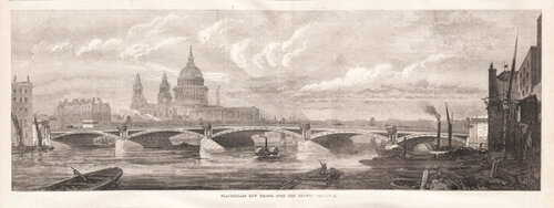 Blackfriars New Bridge over the Thames