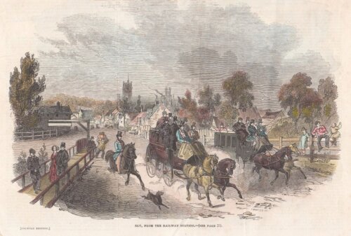 Ely, from the Railway Station.