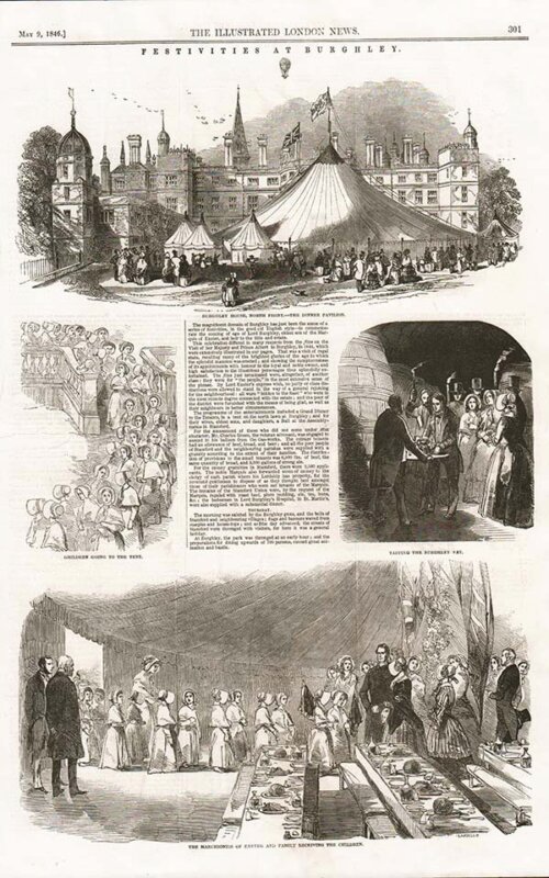 Festivities at Burghley
