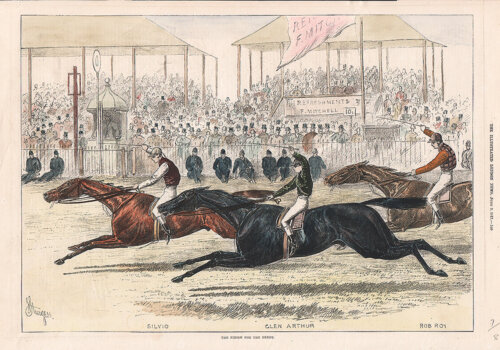The Finish for the Derby