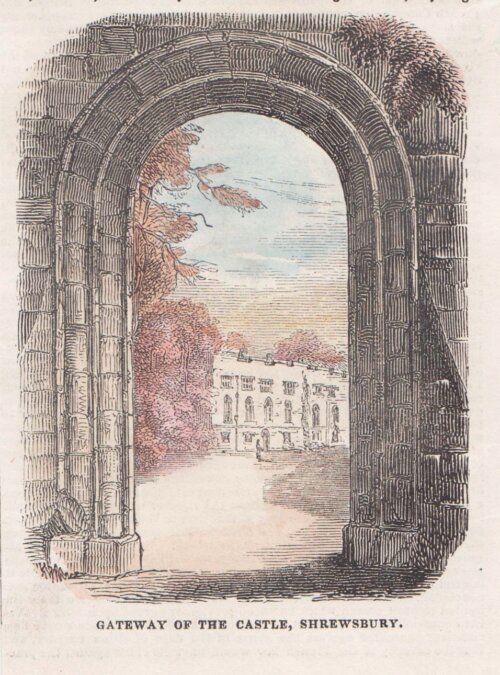 Gateway of the Castle, Shrewsbury.
