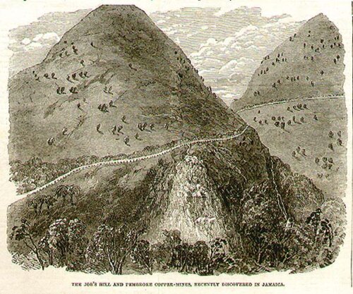 The Job's Hill and Pembroke Copper Mines recently discovered in Jamaica