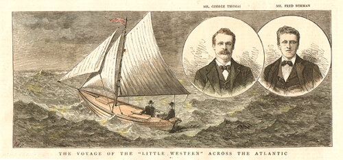 The Voyage of the Little Western across the Altantic