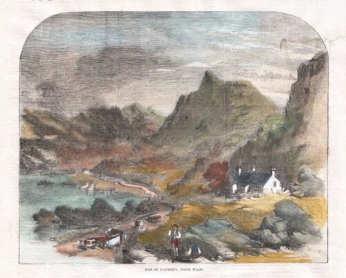 Pass of Llanberis, North Wales.
