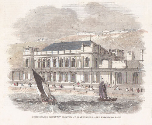 Music Saloon recently erected at Scarborough