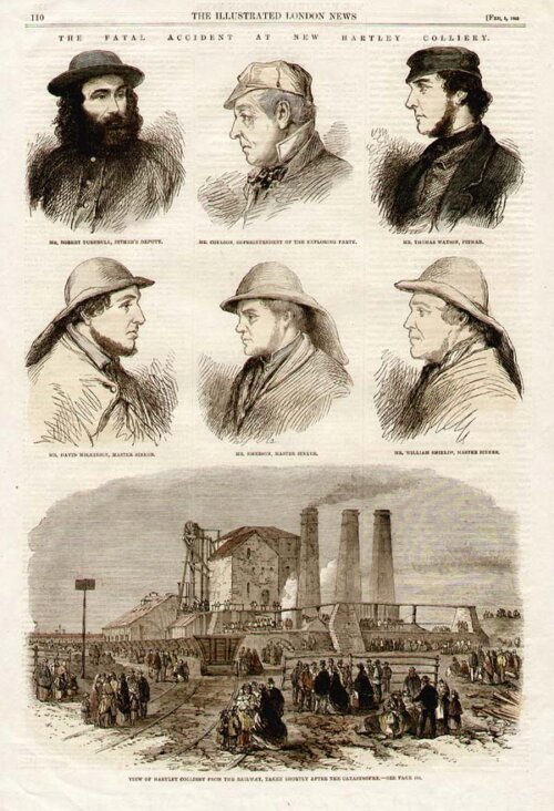 The Fatal Accident at New Hartley Colliery
