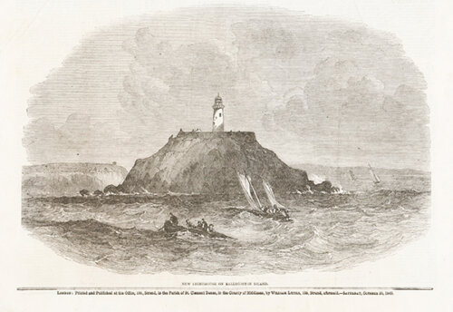 New Light House on Ballycotton Island 