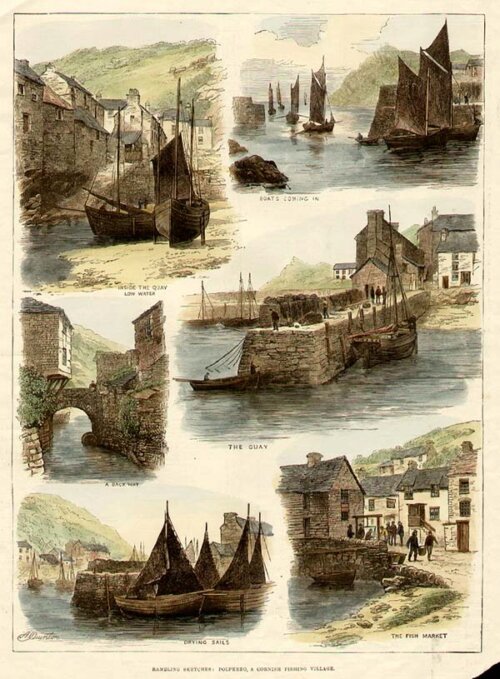 Polperro a Cornish Fishing Village