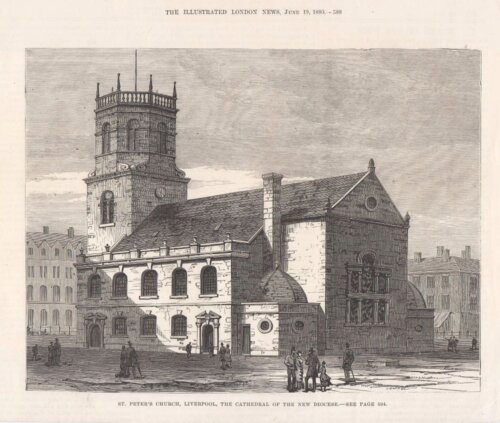 St. Peter's Church, Liverpool, The Cathedral of the New Diocese.