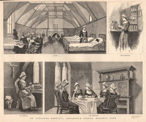 St Saviour's Hospital Osnaburgh Street Regent's Park  