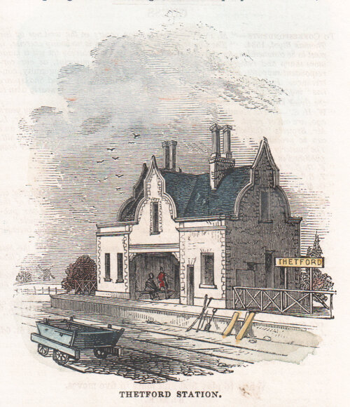Thetford Station.