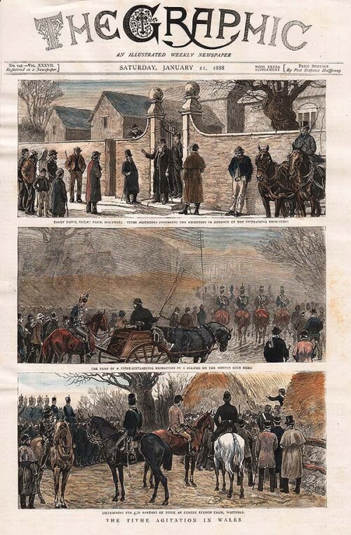 The Tithe Agitation in Wales 