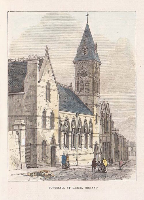Townhall at Larne Ireland