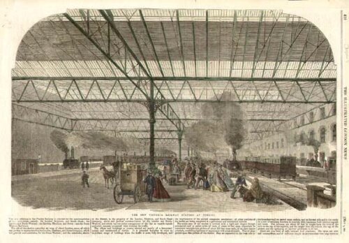 The New Victoria Railway Station at Pimlico