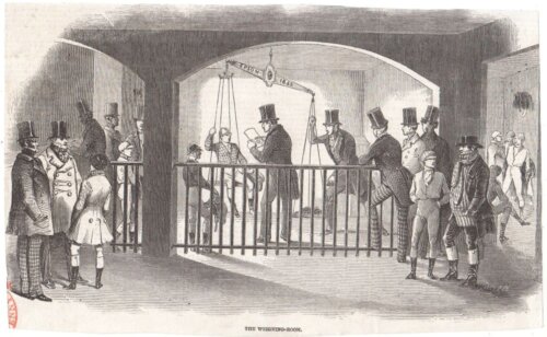 The Weighing Room.