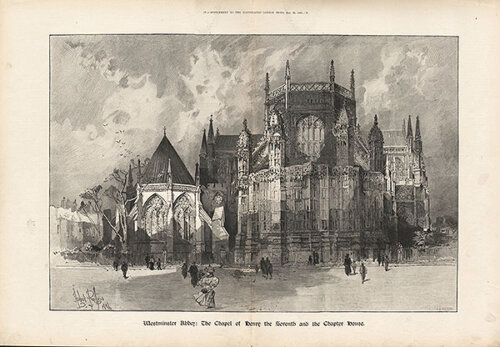 Westminster Abbey :  The Chapel of Henry the Seventh and the Chapter House
