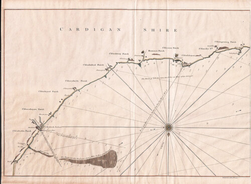 Murdoch Mackenzie - The North Coast of Cardigan Bay in Wales..... 