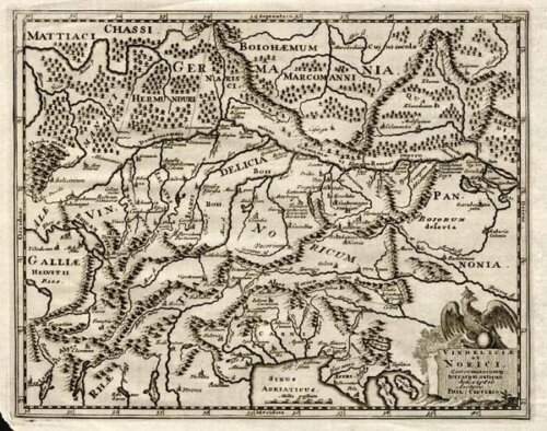 Vindeliciae et Norici Conterminarumque Terrarum Antiqua Descriptio  -  Phillip Cluverius