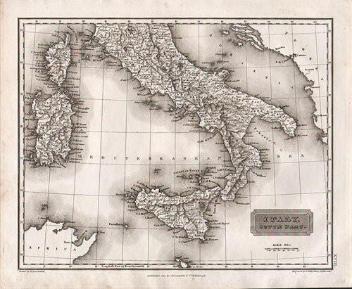 Italy South Part  -  Aaron Arrowsmith