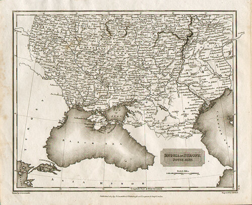 Russia In Europe South Part  -  Aaron Arrowsmith