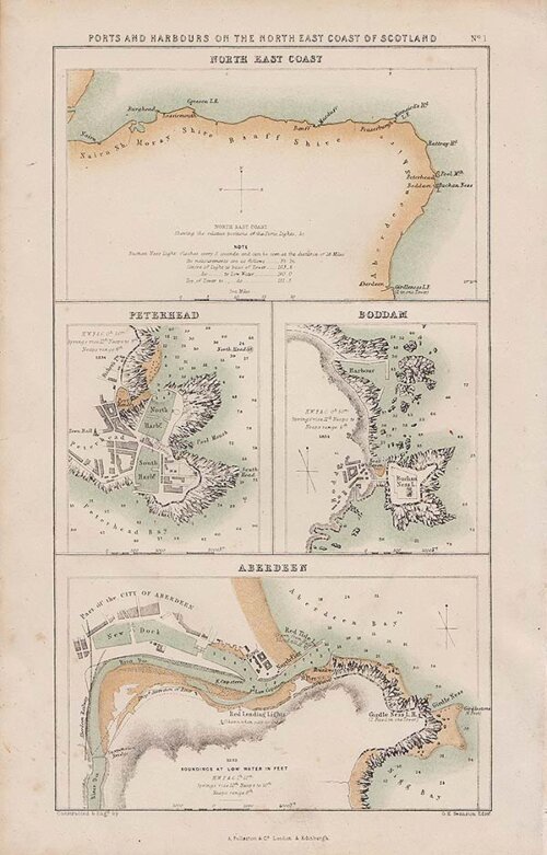 Ports & Harbours on the North East Coast of Scotland