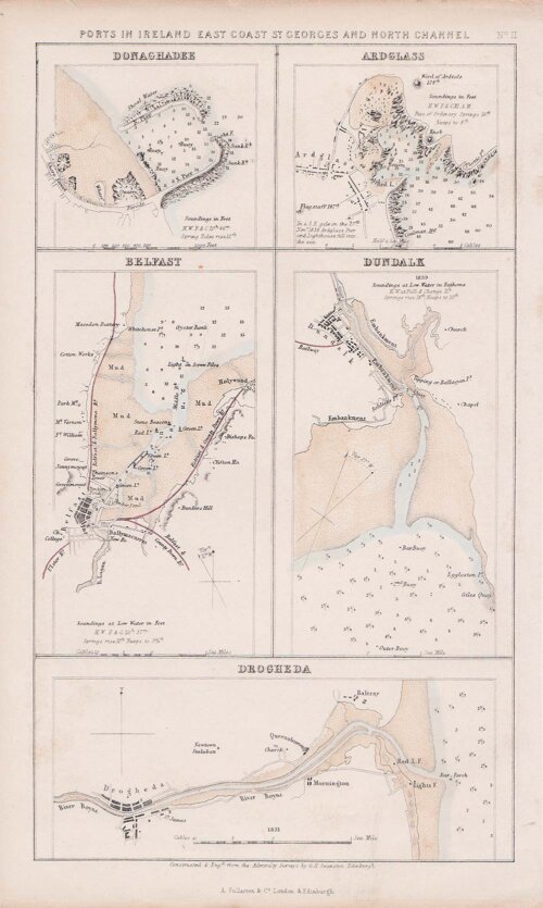 Ports in Ireland East Coast St George's and North  Channel