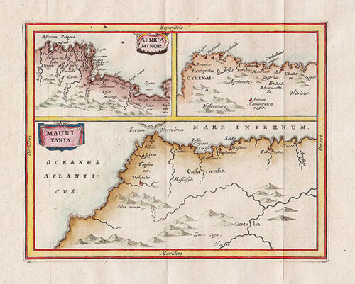 Africa Minor & Mauritania  -  Philippe Cluverius